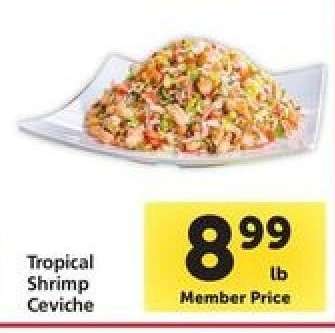 Tropical Shrimp Ceviche