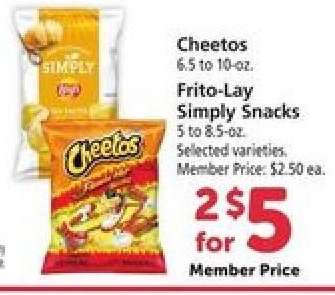 Cheetos, Frito-Lay Simply Snacks