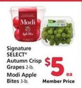 Signature SELECT Autumn Crisp Grapes / Modi Apple Bites