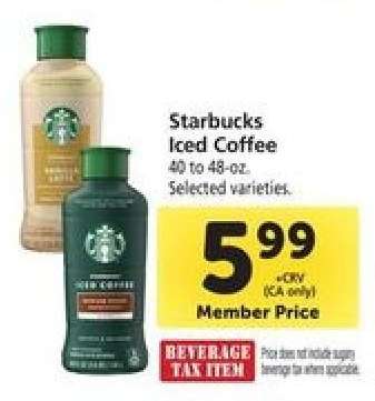 Starbucks Iced Coffee