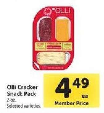 Olli Cracker Snack Pack