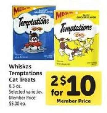 Whiskas Temptations Cat Treats