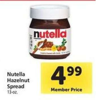 Nutella Hazelnut Spread