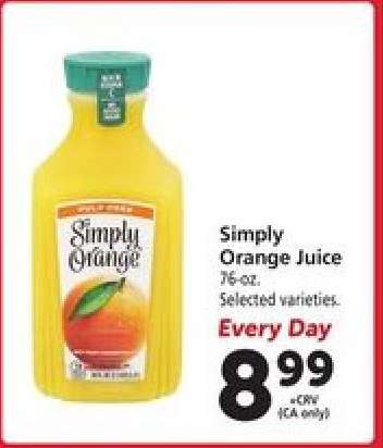 Simply Orange Juice