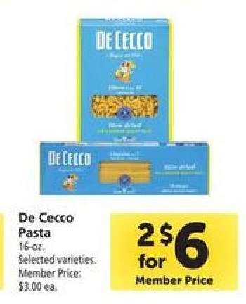 De Cecco Pasta