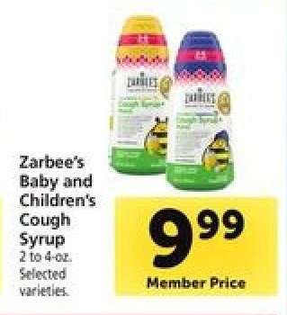 Zarbee's Baby and Children's Cough Syrup