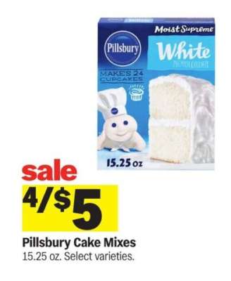 Pillsbury Cake Mixes*