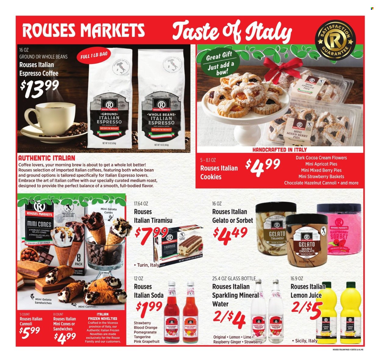 Rouses Markets ad - 12/03/2025 - 12/31/2025. Page 4