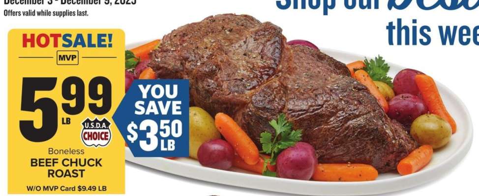 Boneless Beef Chuck Roast