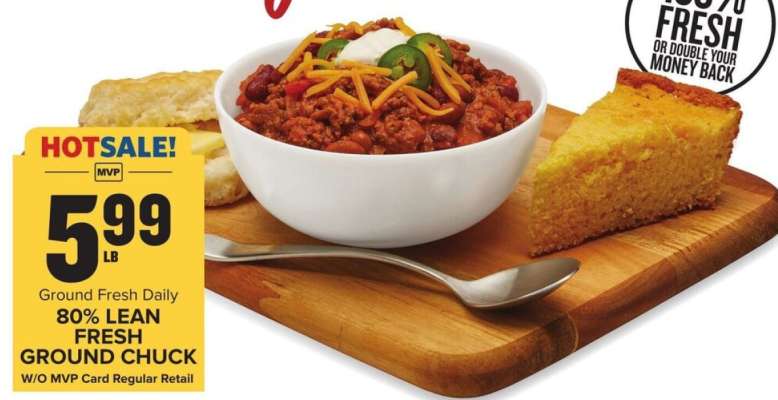 80% Lean Fresh Ground Chuck