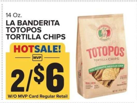 LA BANDERITA TOTOPOS TORTILLA CHIPS