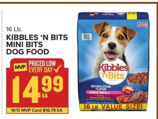Kibbles 'n Bits Mini Bits Dog Food