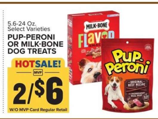 Pup-Peroni or Milk Bone Dog Treats