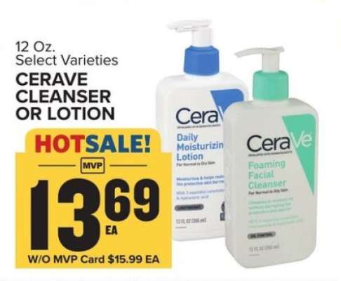 CeraVe Cleanser or Lotion