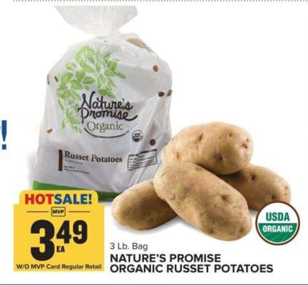 Nature's Promise Organic Russet Potatoes
