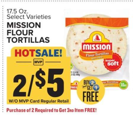 Mission Flour Tortillas
