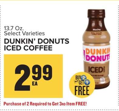 Dunkin' Donuts Iced Coffee