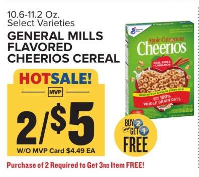 General Mills Flavored Cheerios Cereal*
