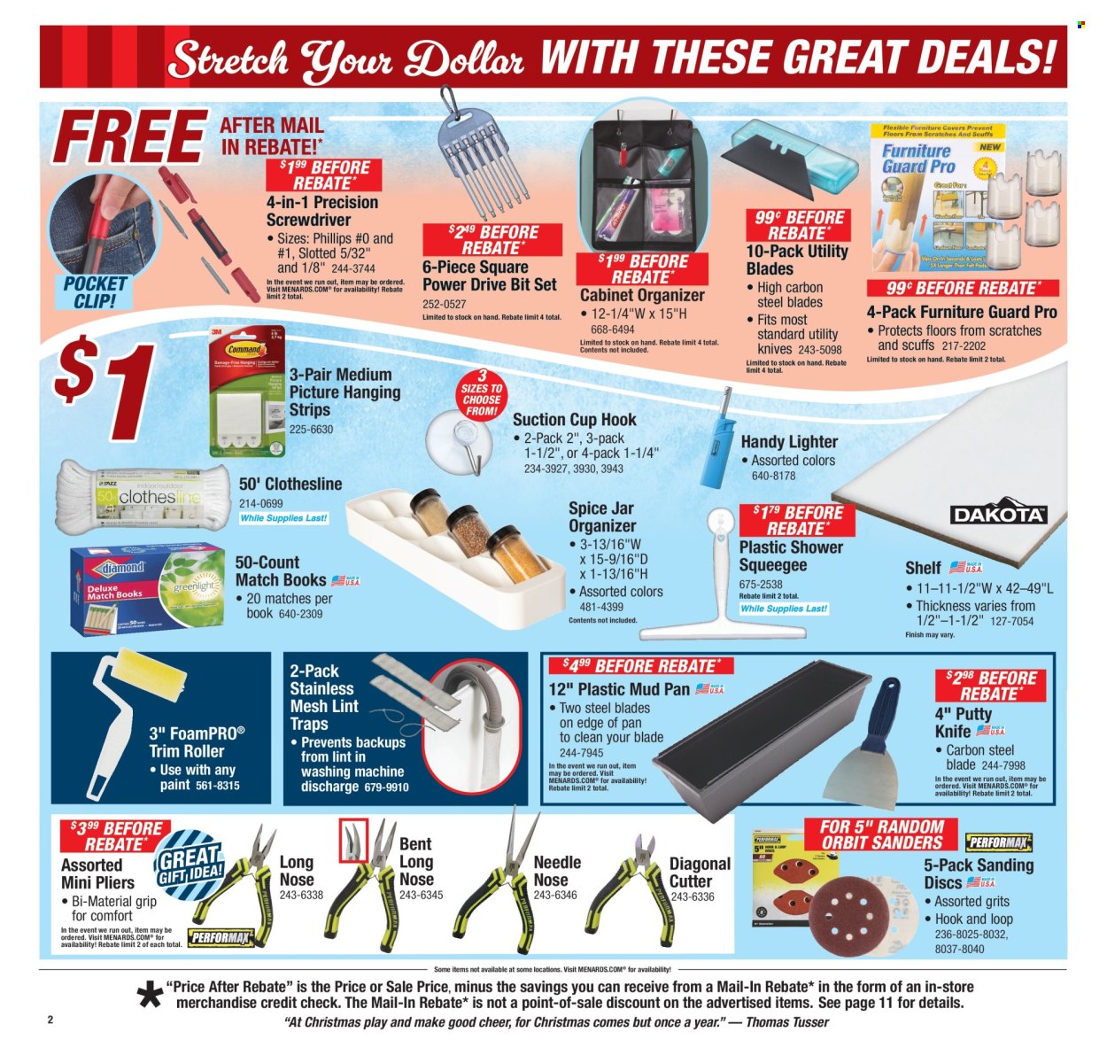 Menards ad - 12/04/2025 - 12/14/2025. Page 5