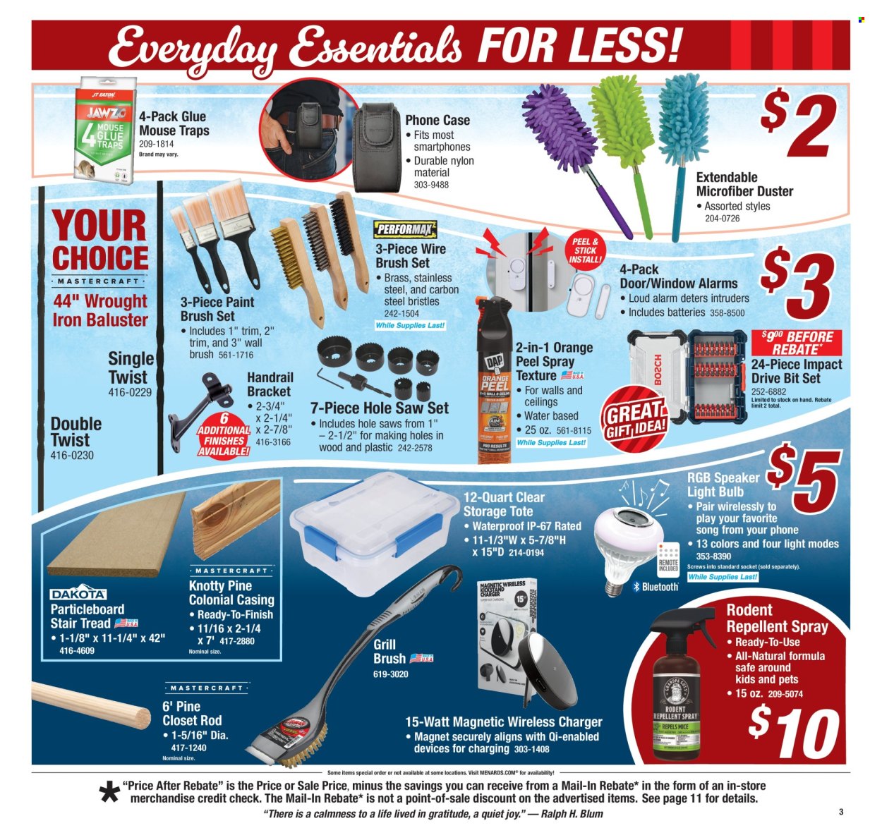 Menards ad - 12/04/2025 - 12/14/2025. Page 6