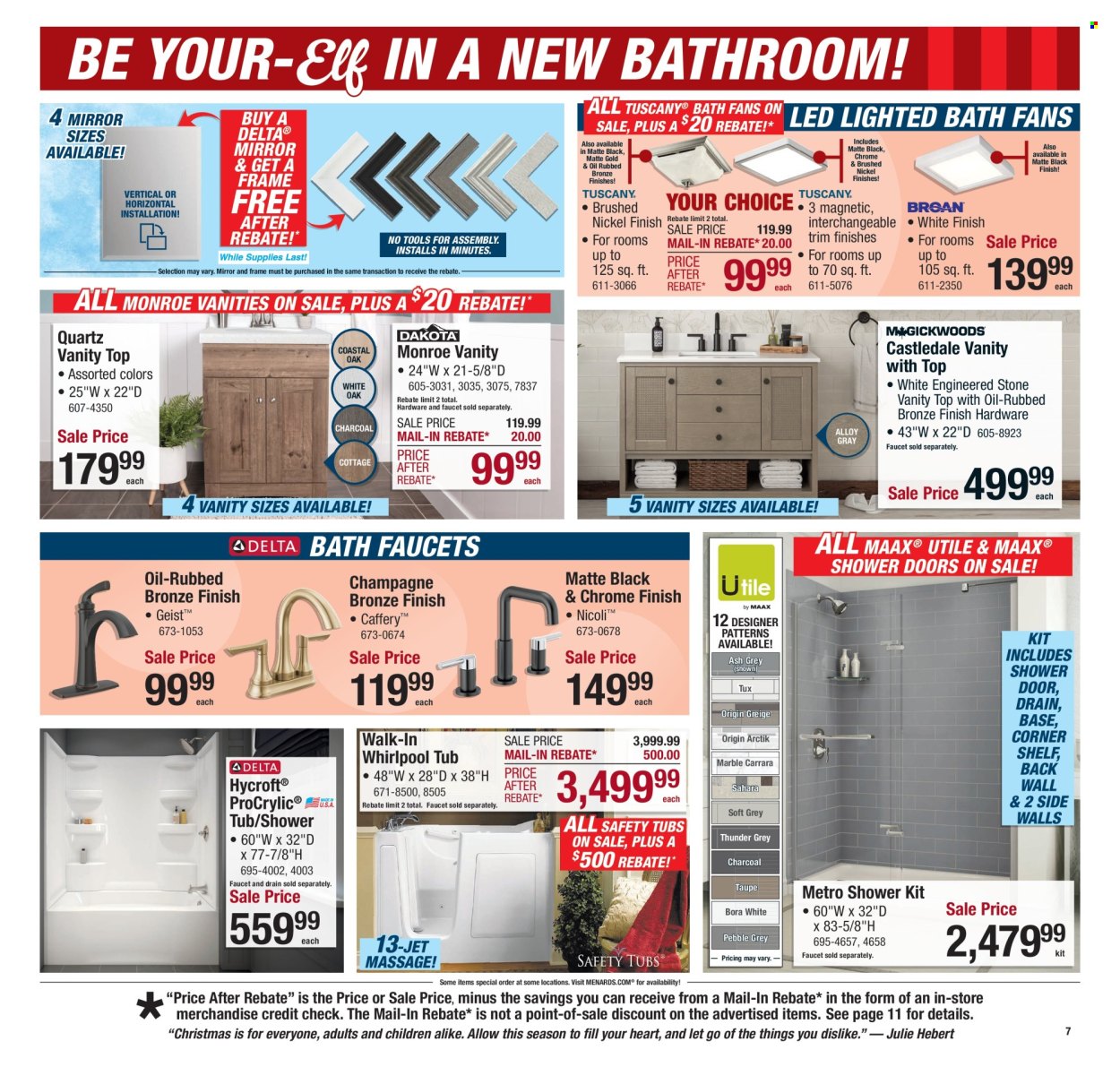 Menards ad - 12/04/2025 - 12/14/2025. Page 13