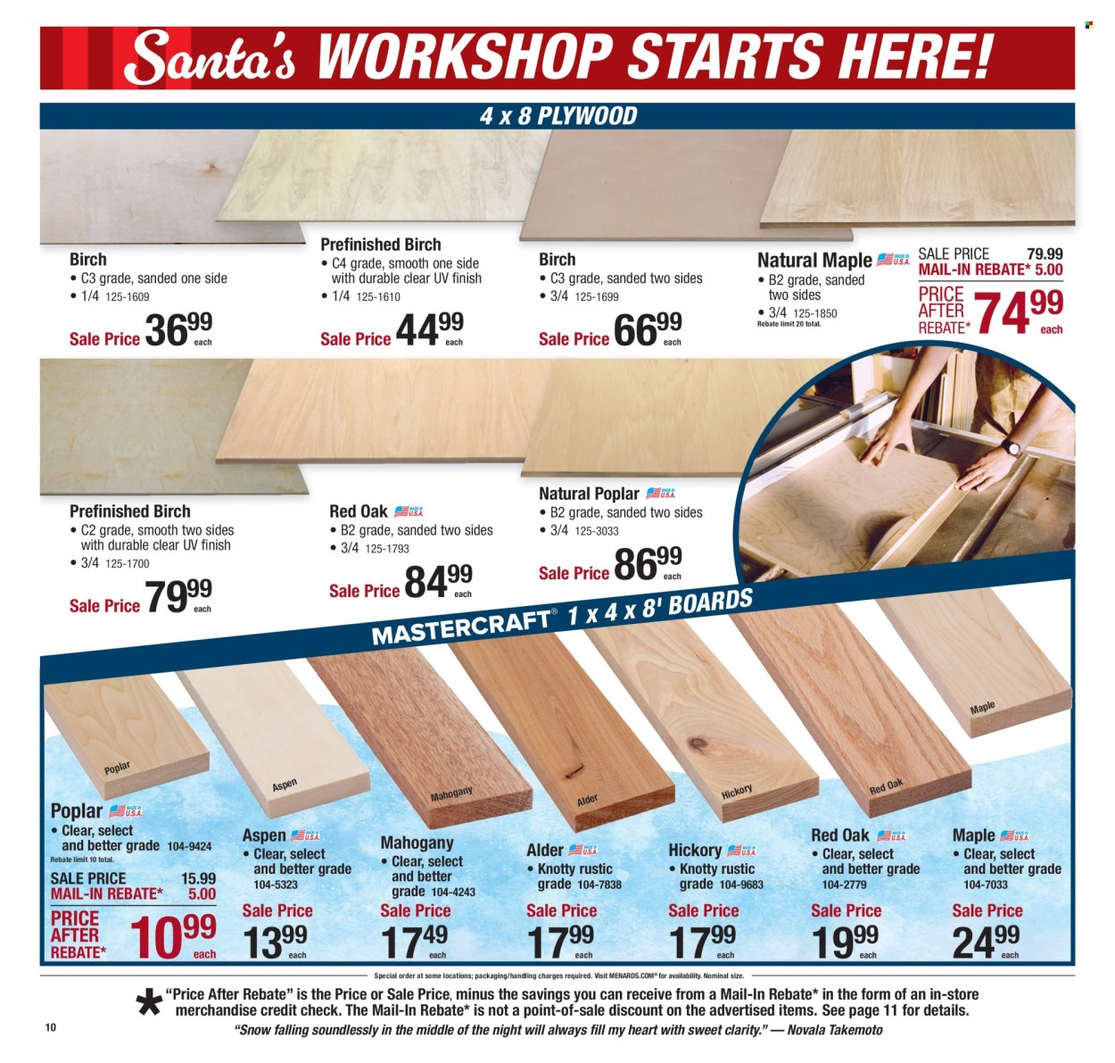 Menards ad - 12/04/2025 - 12/14/2025. Page 18