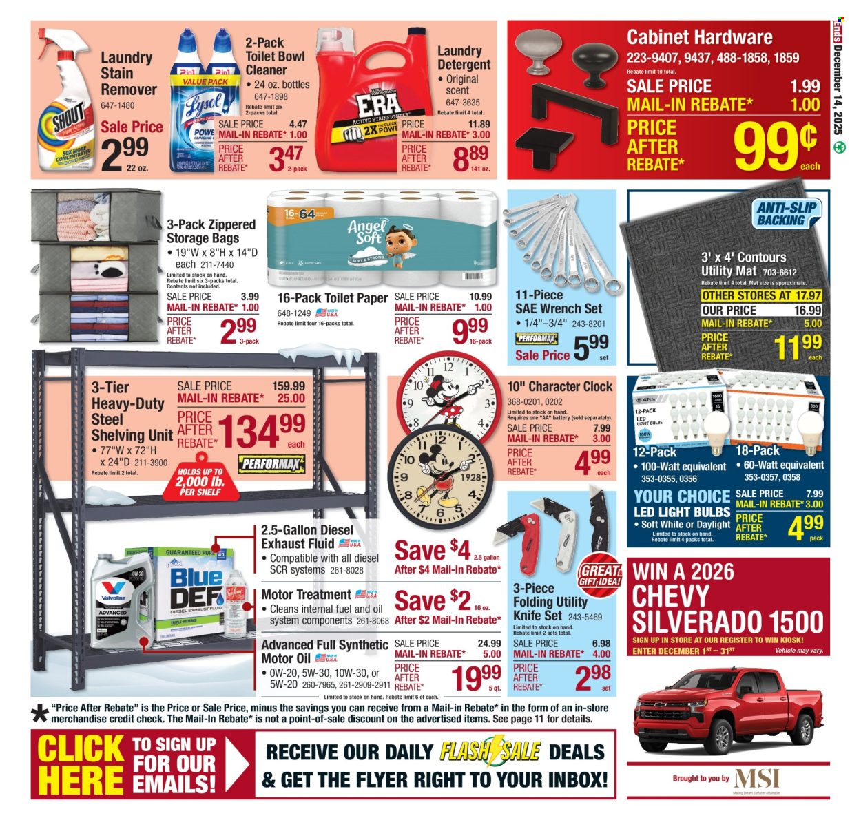 Menards ad - 12/04/2025 - 12/14/2025. Page 22