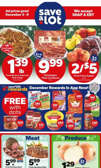 Save a Lot Flyer - 12/03/2025 - 12/09/2025.