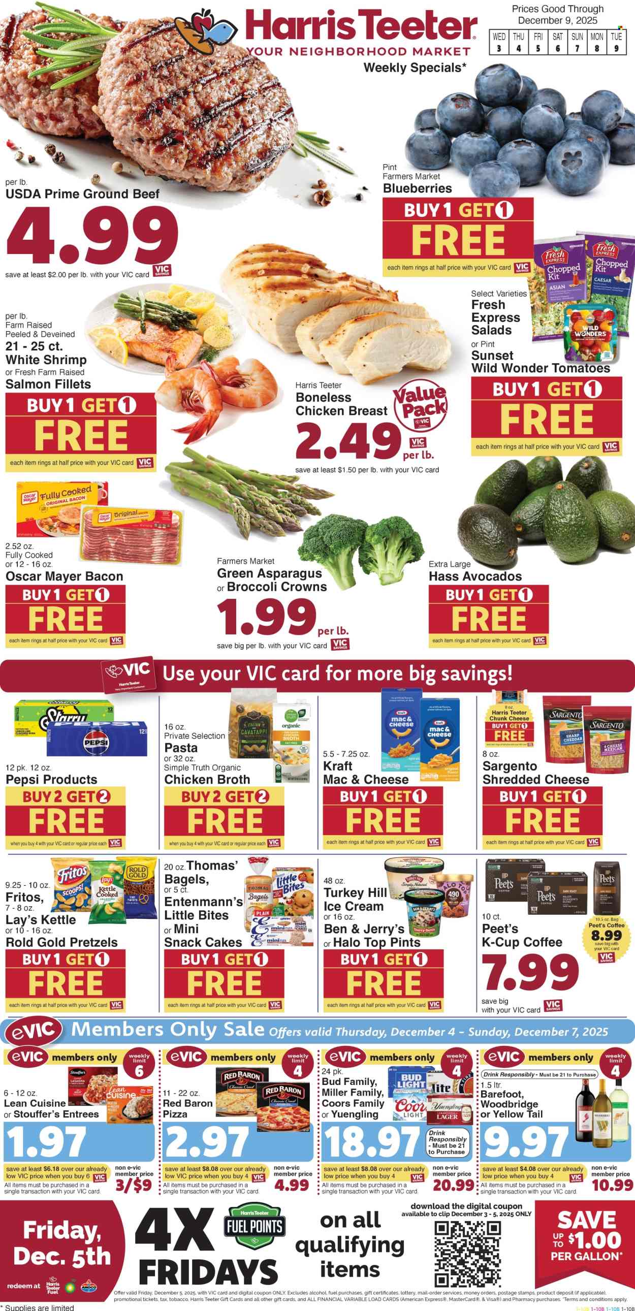 Harris Teeter ad - 12/03/2025 - 12/09/2025. Page 1