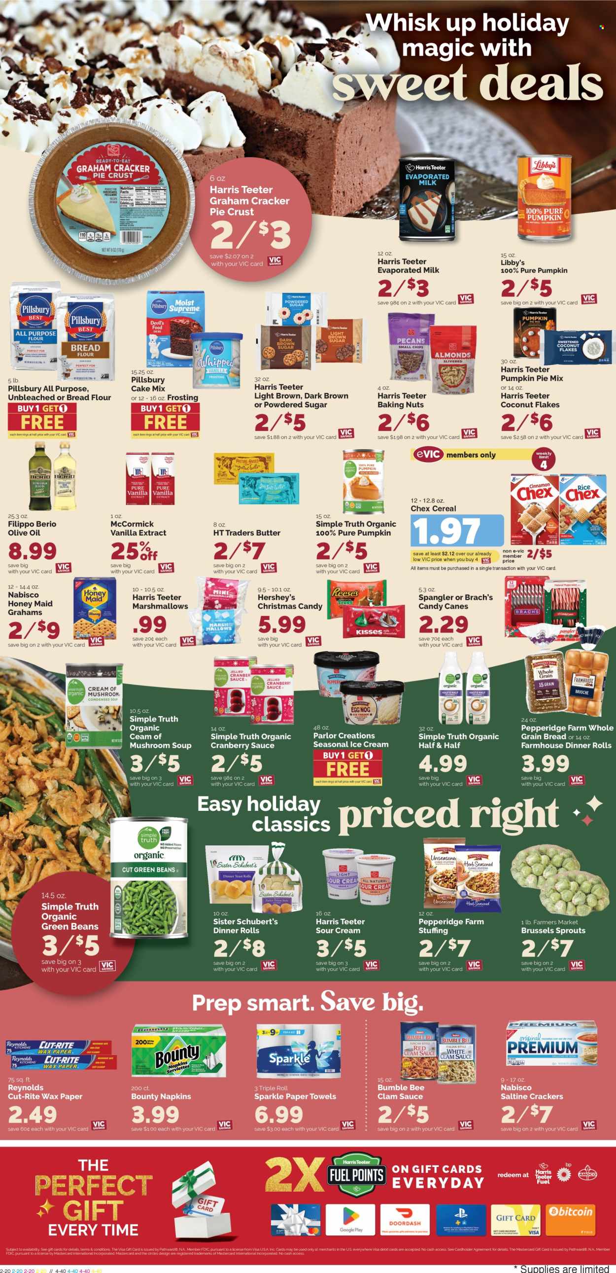 Harris Teeter ad - 12/03/2025 - 12/09/2025. Page 8