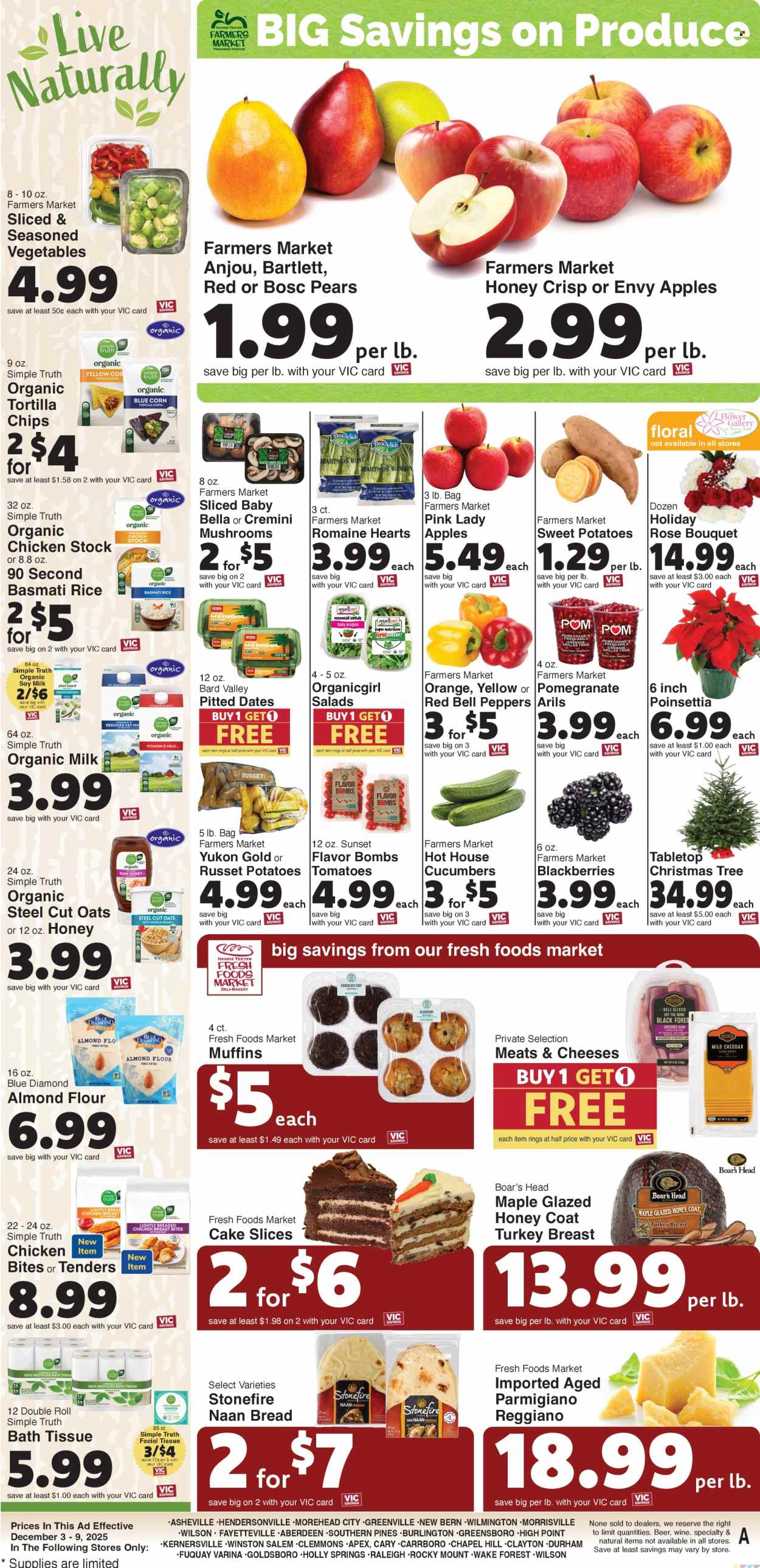 Harris Teeter ad - 12/03/2025 - 12/09/2025. Page 12