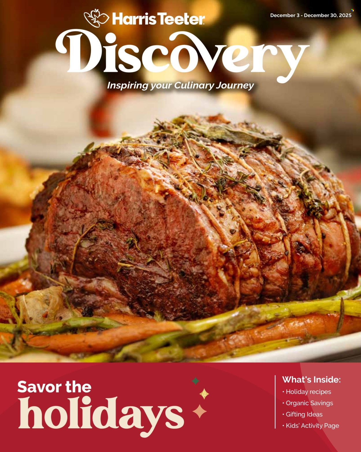 Harris Teeter ad - 12/03/2025 - 12/30/2025. Page 1