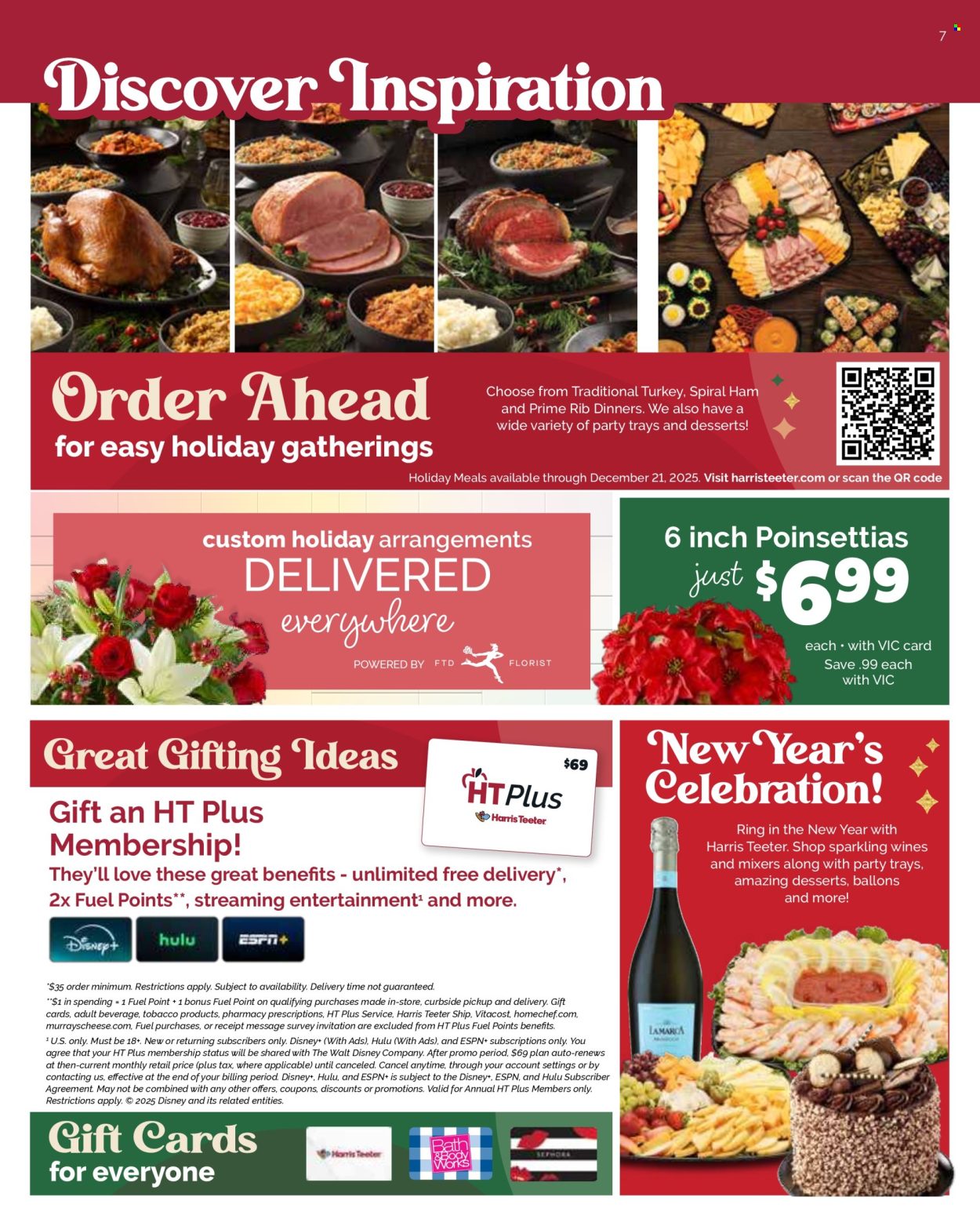Harris Teeter ad - 12/03/2025 - 12/30/2025. Page 7