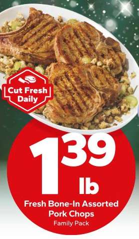Fresh Bone-In Assorted Pork Chops