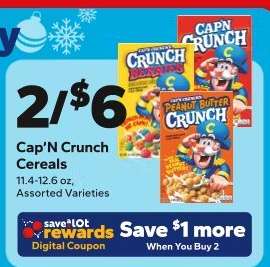 Cap'N Crunch Cereals