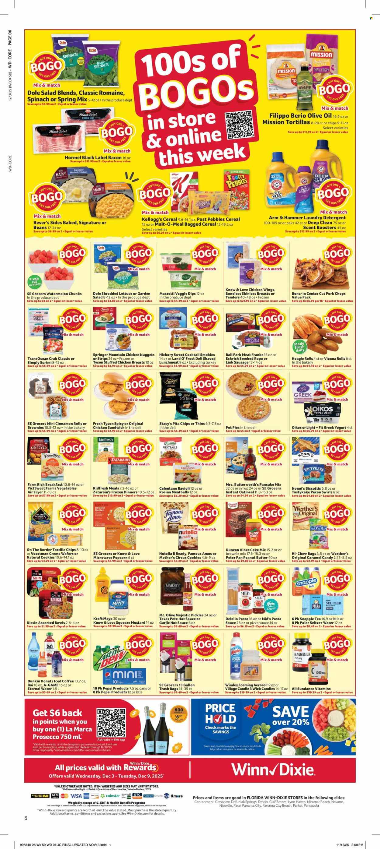 Winn Dixie ad - 12/03/2025 - 12/09/2025. Page 6