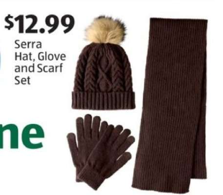 Serra Hat, Glove and Scarf Set