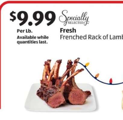 Specially Selected Fresh Frenched Rack of Lamb