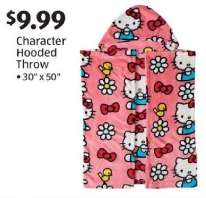 Character Hooded Throw