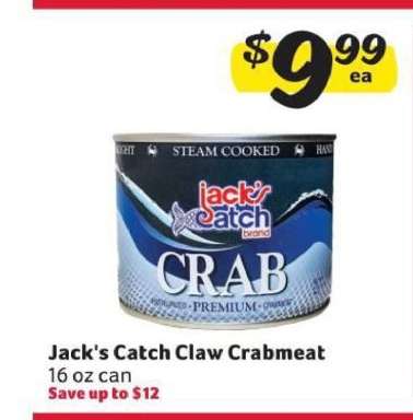 Jack's Catch Claw Crabmeat