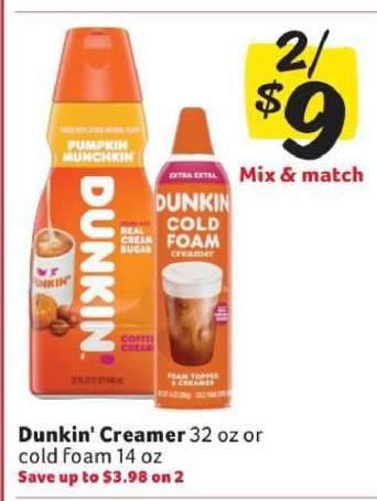 Dunkin' Creamer