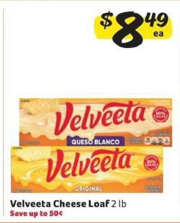 Velveeta Cheese Loaf