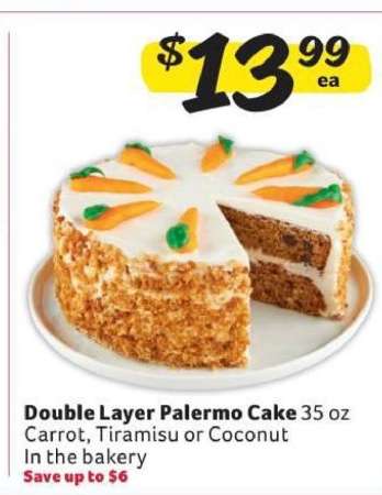 Double Layer Palermo Cake