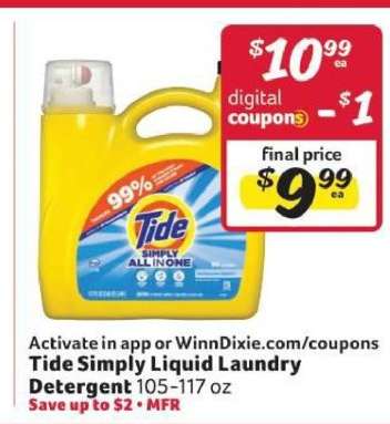Tide Simply Liquid Laundry Detergent