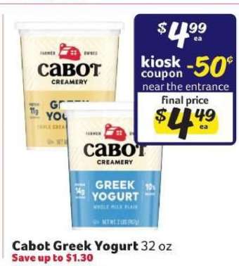 Cabot Greek Yogurt