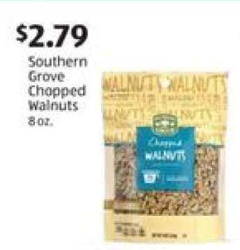Southern Grove Chopped Walnuts