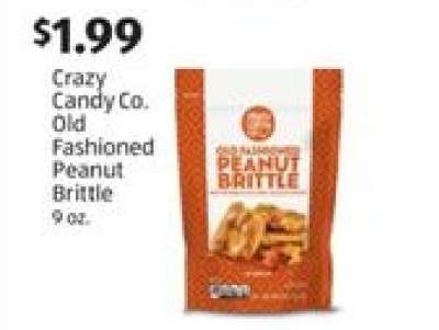 Crazy Candy Co. Old Fashioned Peanut Brittle