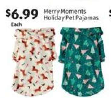 Merry Moments Holiday Pet Pajamas