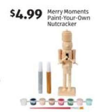 Merry Moments Paint-Your-Own Nutcracker
