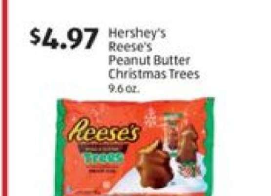 Hershey's Reese's Peanut Butter Christmas Trees